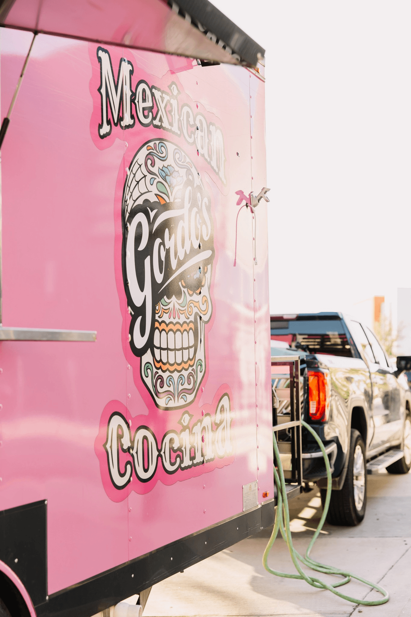 Gordo's Mexican Cocina food truck serving authentic Mexican street food including fresh tacos, burritos and quesadillas